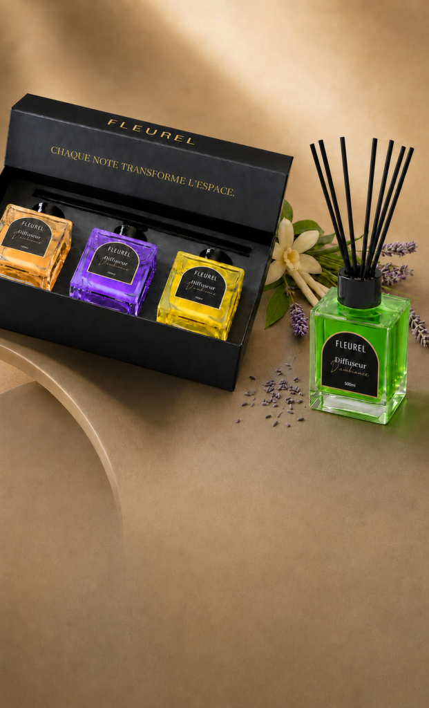 Coffret et diffuseur de parfum Fleurel
